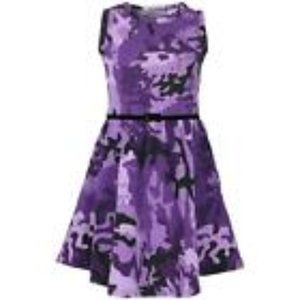 ✨HP✨ Girl dress Camo Purple size 7-8